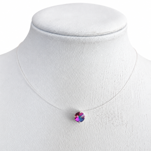 GARGANTILLA TANZA DE PLATA 925 - Vitrail Violet