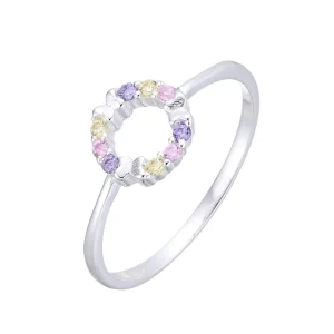Anillo Cristal de Plata 925
