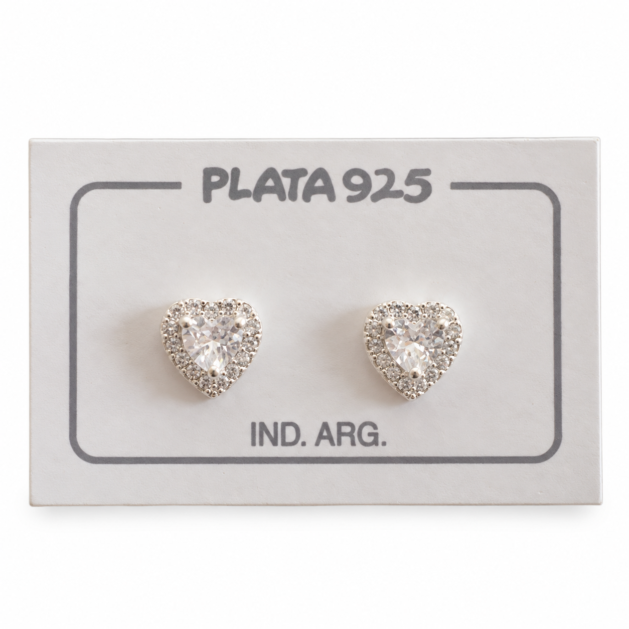 Aros con Cristal de Plata 925