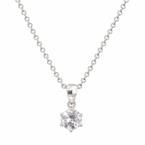 GARGANTILLA CRISTAL DE PLATA 925