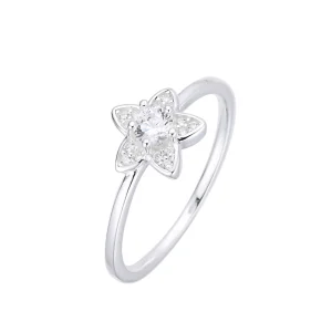 Anillo Cristal de Plata 925