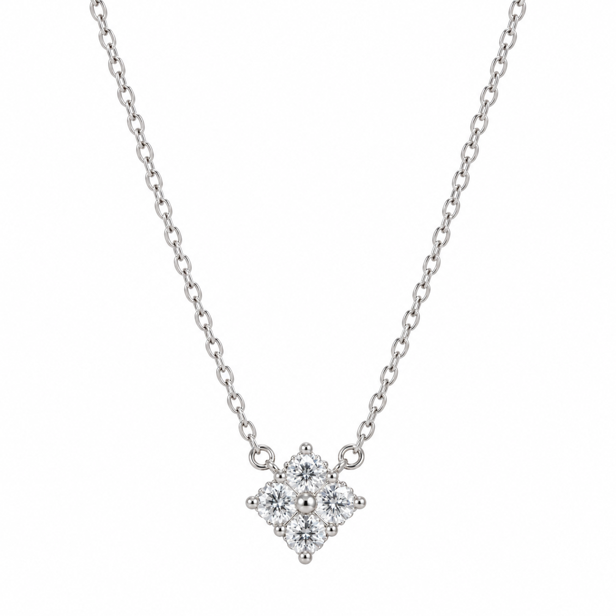 GARGANTILLA CRISTAL DE PLATA 925