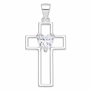 Dije con Cristal Plata 925
