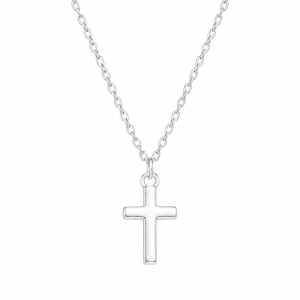 GARGANTILLA LISA DE PLATA 925