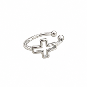 CUFF LISO PLATA 925