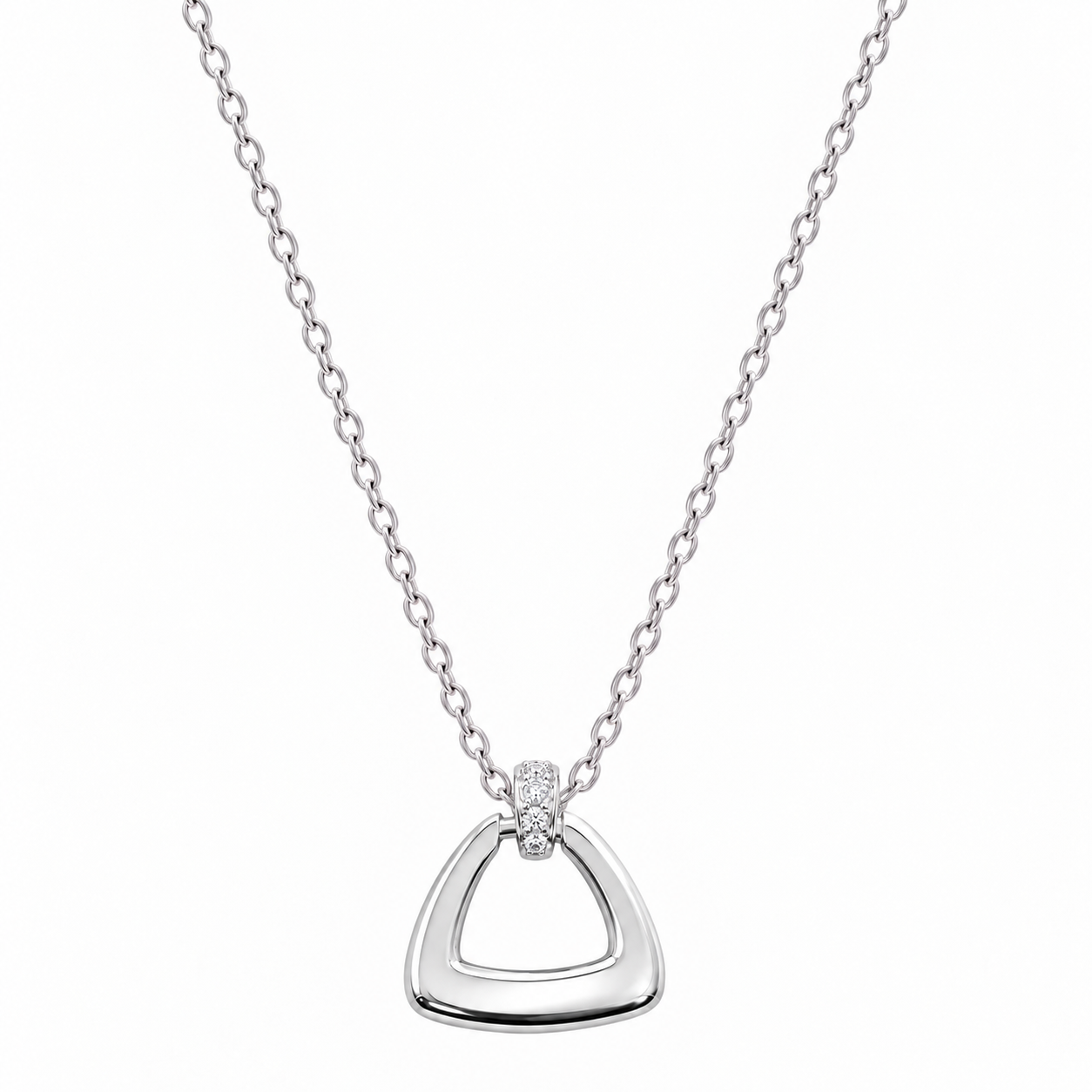 GARGANTILLA CRISTAL DE PLATA 925