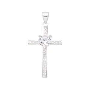 Dije con Cristal Plata 925