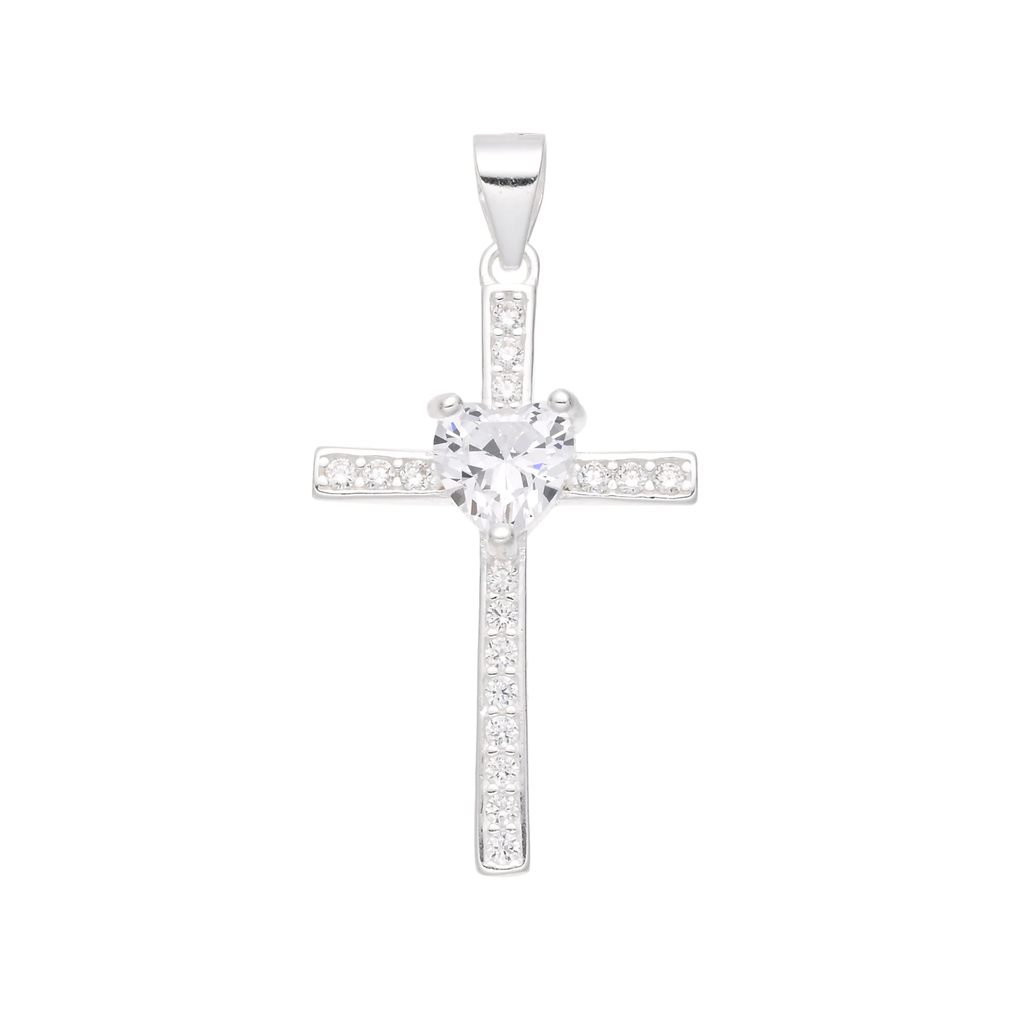 Dije con Cristal Plata 925