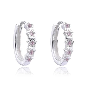 HUGGIES 12MM CRISTAL DE PLATA 925