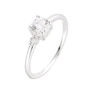 Anillo Cristal de Plata 925