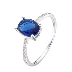 Anillo con Cristal de Plata 925 - 11